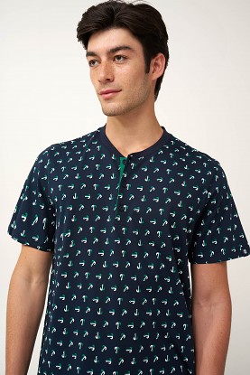 Pánské pyžamo VAMP PYJAMAS 24712