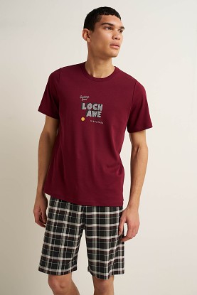 Pánské pyžamo VAMP PYJAMAS 25684