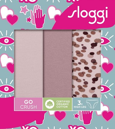 sloggi GO Crush High leg C3P  3ks v balení