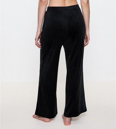 Sensual Velour Wide Leg Trousers 01  