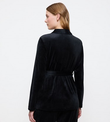 Sensual Velour Robe Top 01  