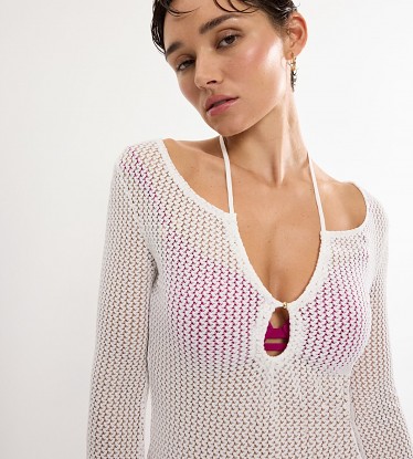 Beach MyWear Crochet Long Dress LSL  