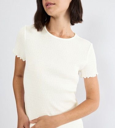 Mix & Match Top SSL Pointelle  