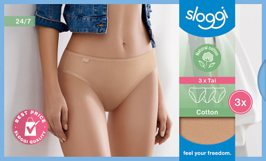 sloggi 24/7 Cotton Tai C3P  3ks