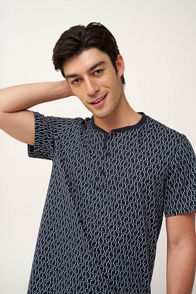 Pánské pyžamo VAMP PYJAMAS 24602