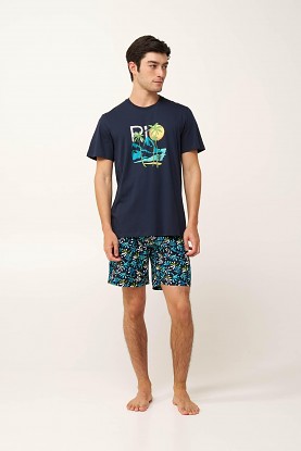 Pánské pyžamo VAMP PYJAMAS 24630