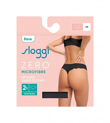 sloggi ZERO Microfibre 2.0 Hipstring 2P  0004 000S