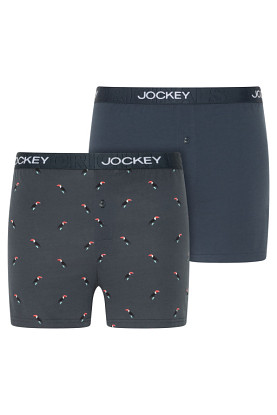 Pánské boxerky Jockey 305500 boxer knit 2ks v balení