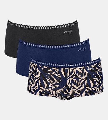 sloggi GO Crush Short C3P  M008 000M