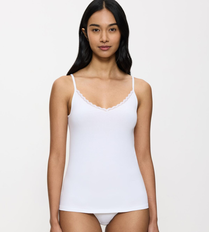 Feel Of Cotton Spaghetti Top  0003 042