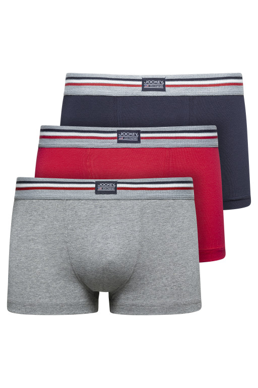 Pánské boxerky Jockey 17302913 short trunk 3pack