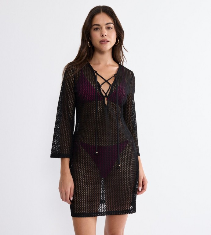 Beach MyWear Crochet Short Dress  0004 0040