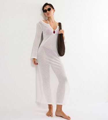Beach MyWear Crochet Long Dress LSL  