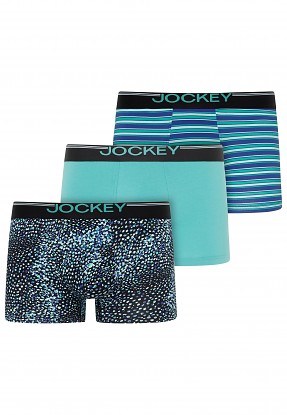 Pánské boxerky Jockey 17352513 cotton stretch trunk