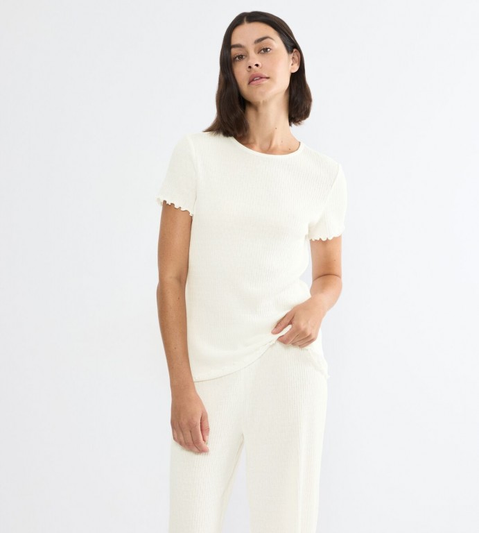 Mix & Match Top SSL Pointelle  00GZ 0038