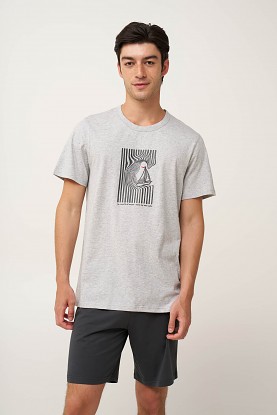 Pánské pyžamo VAMP PYJAMAS 24673