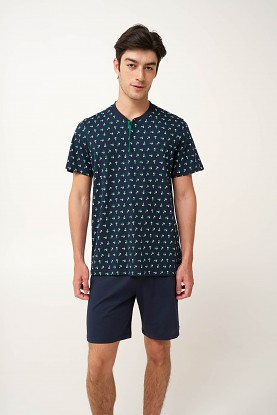 Pánské pyžamo VAMP PYJAMAS 24712