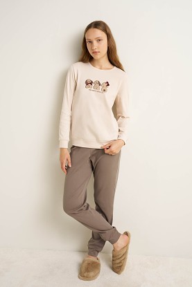 Dámské pyžamo VAMP PYJAMAS 25197