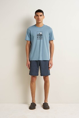 Pánské pyžamo VAMP PYJAMAS 25644